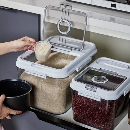 Rice container airtight - container,