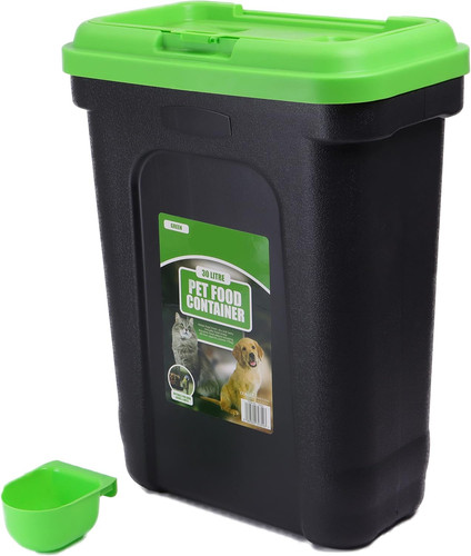 30l pet food storage container - pet,