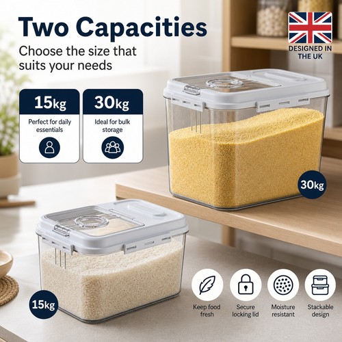 30kg large airtight pet - large,