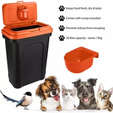 Food Storage Bin Container Dog