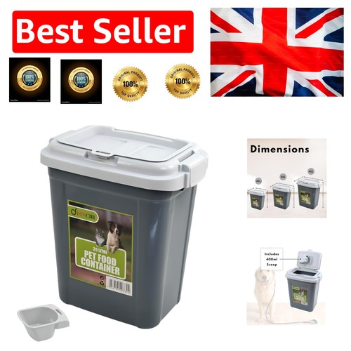 Elegant 30l airtight pet food - airtight,