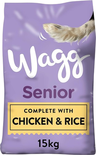 Wagg senior chicken - rice, dry