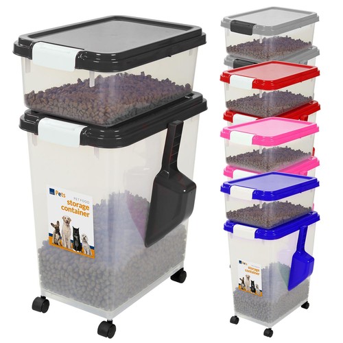 3pc airtight pet food - food, storage