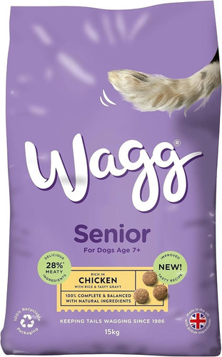Wagg senior complete dry dog - wagg,